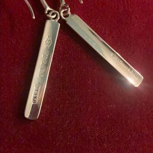 Tiffany & Co. Silver bar earrings